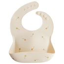mushie Silicone Baby Bib | Adjustable Fit Waterproof Bibs (Kites) by TinyTreasures Baby Boutique