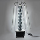 Hydroponic Growing Tower System Kit, 40-Plant Vertical Hydroponics Garden Tower with LED Grow Light, for Outdoor Indoor Herbs Fruits Vegetables Smart Garden Planter Kit by GreenHaven Gardens