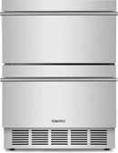 Outdoor Drawer Refrigerator, 24 Inch Undercounter Beverage Cooler Fridge with Stainless Steel Seamless Door Can Hold 154 Cans w/Powerful Cooling Compressor for Kitchen and Commercial by CozyNest Decor