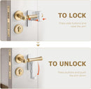 Child Proof Door Lever Lock - Door Locks for Kids Safety - Door Knob Child Proof - Baby Proofing 3M Adhesive - Door Handle Child Proof - White Baby Safety Locks for Toddlers - 1 Pack by TinyTreasures Baby Boutique