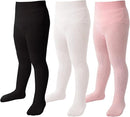 Marchare Baby Girls Tights Thick Solid Cable Knit Leggings Winter Warm Stockings For Toddler Girls 1/2/3/4/5 Pack by TinyTreasures Baby Boutique