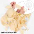 RUBFAC 129pcs Clear Balloons Different Sizes 18 12 10 5 Inches for Garland Arch, Transparent Balloon for Birthday Baby Shower Wedding Party Decoration by TinyTreasures Baby Boutique