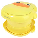Bebamour Potty Training Toilet 3 in 1 Multi-Functional Potty Seat Detachable Baby Potty Step Stool Anti-Slip Stable Potty Training Toilet with 100 Pack Trash Bags (Yellow) by TinyTreasures Baby Boutique