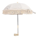 Baby Outdoor Parasols, Baby Stroller Parasol Umbrella with Adjustable Clamp, Toddler Umbrella for Trolley Wheelchair Beach Chair, Outdoor Activities (Beige) by TinyTreasures Baby Boutique