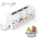 Improved Power Strip Cover Box(1 Pack) 丨Outlet Covers Baby Proofing丨Baby Safety Products丨Adjustable Length Childproof Outlet Cover丨Preventing Toddlers from Touching Sockets丨Fits Most Sockets., White by TinyTreasures Baby Boutique