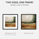Homeforia 15x15 Black Wood Frame, High End Oak 15 x 15 Square Picture Frames with Mat 11 by 11 inches Photo, 15by15 Black Wooden Poster Frames Matted to 11x11 Print, Tempered Glass, Wall Kit, Set of 1 by CozyNest Decor