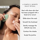 Mount Lai Stainless Steel Gua Sha Facial Tool – The Element of Refinement – Professional Grade Steel Face Sculpting Tool for Lymphatic Drainage, Puffiness Reduction & Refined Results by CozyNest Decor