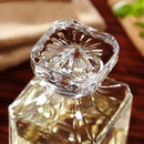 Personalized Whiskey Decanter Set with 4 Square Rocks Glasses - Gift Box Available by CozyNest Decor
