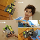 BIRANCO. Remote Control Tracked 3in1 Stunt Racer Building Kit - RC Car STEM Construction Toy, Gift Idea for Kids, Boys and Girls Ages 8-12 Year Old (353 Pcs) by TinyTreasures Baby Boutique