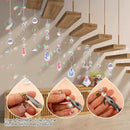 HYBEADS 200 Pcs DIY Suncatcher Making Kits for Adults Crystal Sun Catchers Crafts with Hooks Chains Pendants Rainbow Maker for Window Hanging Prism Indoor Outdoor Garden Xmas Wedding Party Decor by GreenHaven Gardens