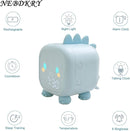 Kids Dinosaur Alarm Clock Boys Blue Alarm Clocks with Night Light Digital Alarm Clock for Kids Boy Children by TinyTreasures Baby Boutique