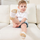Zaples Baby Non Slip Grip Ankle Socks with Non Skid Soles for Infants Toddlers Kids Boys Girls by TinyTreasures Baby Boutique