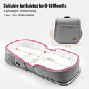 Baby Lounger - Baby Lounger Pillow for Newborn, 0-18 Months, Foldable Infant Lounger Soft Breathable for Home and Travel by TinyTreasures Baby Boutique
