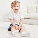 Zaples Baby Non Slip Grip Ankle Socks with Non Skid Soles for Infants Toddlers Kids Boys Girls by TinyTreasures Baby Boutique