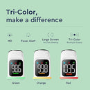 Touchless Thermometer for Adults and Kids, Fast Accurate Thermometer with Fever Alarm, 1S Reading & Silent Mode (LED-White) by TinyTreasures Baby Boutique