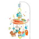 Jollybaby Nursery Baby Automatic Rotating Dinosaur Crib Mobile with Music Box & Arm, Montessori Sensory Musical Hanging Toy for Bassinet, Newborn Clip on Crib Mobile Soother Toy Gift, Polyester by TinyTreasures Baby Boutique