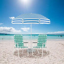 VINGLI Patio Lawn Webbed Folding Chairs1 Piece, Outdoor Beach Chair Portable Dining Chair for ir for Outdoor Yard, Garden(Green, Classic) by GreenHaven Gardens