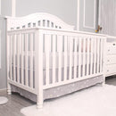 Belsden 3 Piece Crib Bedding Set for Baby Boys Girls, Classic Nursery Bedding Essential Including Comforter, Crib Sheet and Crib Skirt, Ultra Soft Cozy, Star Light Grey by TinyTreasures Baby Boutique