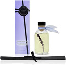 LOVSPA Reed Diffuser Set, Lavender & Black Amber Scented Oil Diffuser with Sticks, Home Fragrance Accessories for Bathroom Shelf Decor, Aroma Diffusers for Home or Office Desk, USA Made by CozyNest Decor