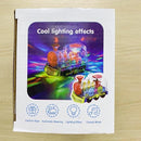 Kizeefun Light Up Train Toy for Toddlers: Transparent Gear Car Toy for Kids with Cool Light and Music Educational Crawling Toys for Baby Boys and Girls by TinyTreasures Baby Boutique