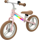 Gotrax KS12 Balance Bike for 2-5 Years Old, 12" Toddlers Bike with LED Light&Bell, Adjustable Soft Seat&Handlebar, Flat-Free Tires&Easy Assembly, Lightweight&No Pedal, Kids Toy Gift for Boys Girls by TinyTreasures Baby Boutique