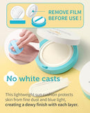 Moisture Sun Cushion Mild SPF 50 - Korean Moisturizing & Soothing Zinc Oxide Mineral Sunscreen - Travel Friendly Sun Cushion for Babies & Kids - Vegan, Reef-Safe, Allergen-Free, 0.81oz. by TinyTreasures Baby Boutique