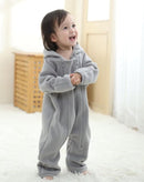 Newborn Baby Fleece Jumpsuit Girls Boys Winter Hooded Coverall Romper Cute Baby Snowsuit Clothes by TinyTreasures Baby Boutique
