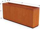 Corten Steel Planter Rectangle Outdoor Metal Garden Box Heavy Duty | Made in USA | Fully Assembled by GreenHaven Gardens