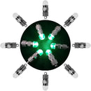 SumDirect Pack of 12 LED Mini Non-Blinking Lights for Paper Lanterns Balloons Floral Wedding Halloween Christmas Party Decoration Centerpieces (12, Green) by GreenHaven Gardens