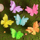 SUNBEAUTY 6Pcs Hanging Butterflies, Large Butterfly Decorations, 3D Paper Decoration, Pink Green Blue Orange for Baby Shower Decor Girls, Women, Paper Flowers for Wall by CozyNest Decor