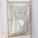 Amazhiyu 100% Linen Door Hanging Laundry Hamper Bag, 19x27 Inches (Linen) by CozyNest Decor