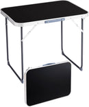 Outvita 2.3ft Portable Folding Camping Table, Outdoor Waterproof Picnic Table, Aluminum Lightweight Suitcase Foldable Table for Picnic BBQ Beach Dining by GreenHaven Gardens