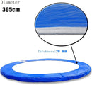 Trampoline Pad Replacement Trampoline Mat Replacement Padding Safety Pad Spring Cover Round Spring Cover with No Holes 10 Ft 12 ft 13 ft 14 ft 15 ft Black Blue Pink Green by TinyTreasures Baby Boutique