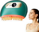 Lymphatic Contour Face Brush – Face Massager for Lymphatic Drainage, Double Chin Reducer, and Facial Sculpting – Gentle Vibrating Lymphatic Drainage Tool for Jawline & Puffiness - Green by CozyNest Decor