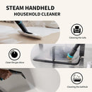 Handheld Pressurized Steam Cleaner. 4Bar for Home, Kitchen, Bathroom, 15s Heat-Up, 6 Adjustable Levels, Large 42.27oz Tank, Portable Steamer for Tile, Grout, Floor, Shower, Walls with 12 Accessories by TinyTreasures Baby Boutique