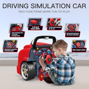 Interactive Truck Engine Toy with Removable Parts - Lights, Sounds, and Fun for Young Mechanics -Unleash their Creativity and Motor Skills with this Truck Engine Toy- Ideal Gift for 3-5-Year-Old Boys by TinyTreasures Baby Boutique