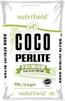 Coco Coir Perlite Mix Potting Soil - 70/30 Blend - Pre Buffered Plant Soil with Calcium, Organic Coconut Coir & Perlite for Plants - Garden Soil for Hydroponic, Indoor & Outdoor Gardening by GreenHaven Gardens