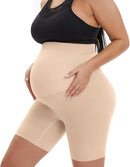 Seamless Maternity Shapewear, Prevent Thigh Chaffing, Pregnancy Belly Support, S-5XL by TinyTreasures Baby Boutique