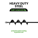 K-Brands Auger Drill Bit for Planting – 1.6 x 16 Inch - Garden Spiral Hole and Bulb Planter Tool for Umbrella Holes - Compatible with 3/8 Inch Hex Drive by GreenHaven Gardens