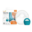 Boon Trove Silicone Manual Breast Pump - Passive Milk Collector - Hands Free Breast Pump for Nursing - Breastfeeding Essentials - 1 Count by TinyTreasures Baby Boutique