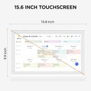15.6 Inch Smart Digital Calendar, Wall Electronic Calendar, 1920 * 1080 IPS Full HD Touch Screen Display for Family Meal Planner Support - Streamline Household Organization by TinyTreasures Baby Boutique