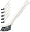 6-Pack Grout Cleaner Brush Scrub Set - Stiff Bristle Scrubbing & Detail Cleaning Brushes for Household Use on Bathtub, Shower, Kitchen, Tile Floors, Sink, Grooves, Window Tracks, Drains by CozyNest Decor