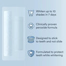 Auraglow Teeth Whitening Strips, Sensitive Whitening Strips, 14 Whitening Treatments, 8% Hydrogen Peroxide with Nano Hydroxyapatite (nHAp) to Reduce Sensitivity and Protect Enamel, 28 Strips, Mint by CozyNest Decor