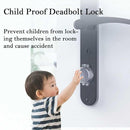 2 Pack Deadbolt Child Safety Lock Cover, Child Proof Door Knob Cover, Large Size Door Safety Deadbolt Lock for Kids, 2.76 * 2.14" by TinyTreasures Baby Boutique