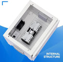Pond Aerator Weatherproof Outdoor Cabinet,20.8”×16.9”×20.8” with Cooling Fan,pre-wired outlet