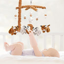 Baby Crib Mobile- Tiger Crib Mobile for Boys Girls Essential Gift for Infant Bedroom Hanging Decor by TinyTreasures Baby Boutique
