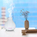 BZseed Aromatherapy Essential Oil Diffuser 550ml 12 Hours White Wood Grain Aroma Diffuser with Timer for Large Room, Home, Baby Bedroom, Waterless Auto Shut-Off, 7 Colors Lights Changing by TinyTreasures Baby Boutique