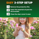 Mosquito Repellent, Plant-Powered Mosquito Repellent, Safe & Effective Mosquito Repellant Outdoor, Mosquitoes Repellent for Travel Hiking Camping-2 Packs & 4 Oil Reservoirs by TinyTreasures Baby Boutique