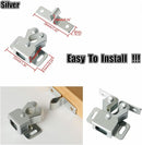Alise Cabinet Door Latch,Cupboard Closet Doors Catch Closer Double Ball Roller Latches,Cold Rolled Steel Silver CA1000LS-12P(Pack of 12) by TinyTreasures Baby Boutique