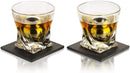 Luxurious Whiskey Stones & Glasses Gift Set - 2 XL